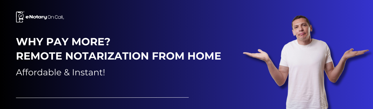 Remote Online Notarization From Home 