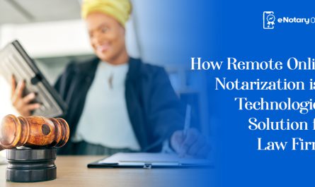 Online Notarization for Law Firms