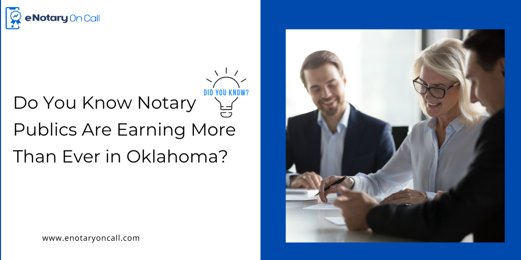 Remote Online Notarization Oklahoma