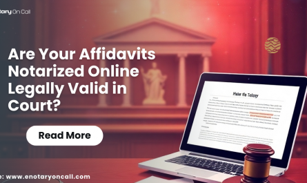 Affidavit Notarized Online
