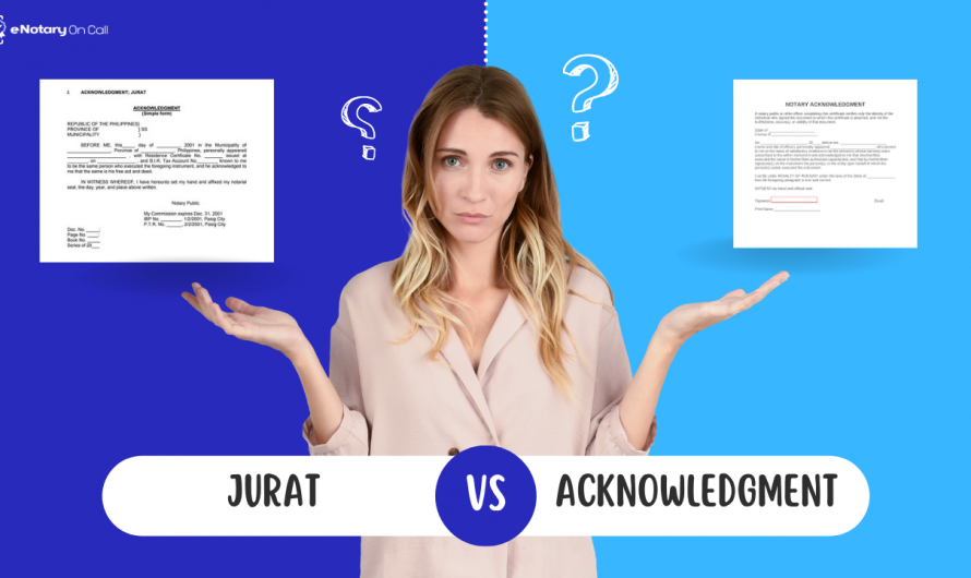 Acknowledgment vs Jurat: Key Difference Every Singer Should Know!