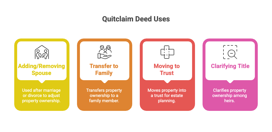Quitclaim-deed-use-cases